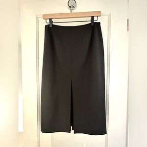 Lafayette 148 New York Pencil Skirt with Front Slit